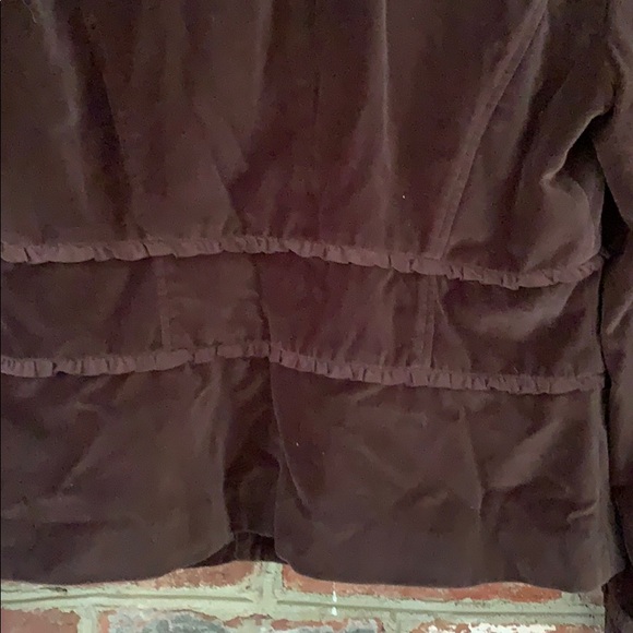 Brown Velvet Blazer - Picture 8 of 10
